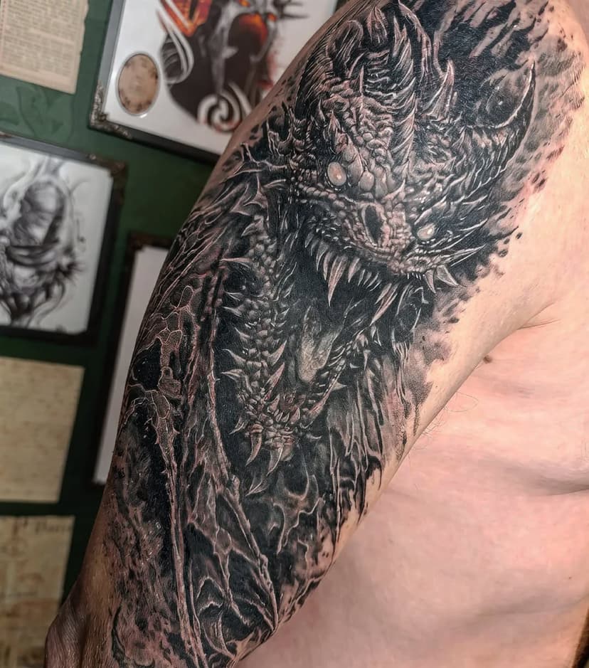 Tatouage de Raventattoo