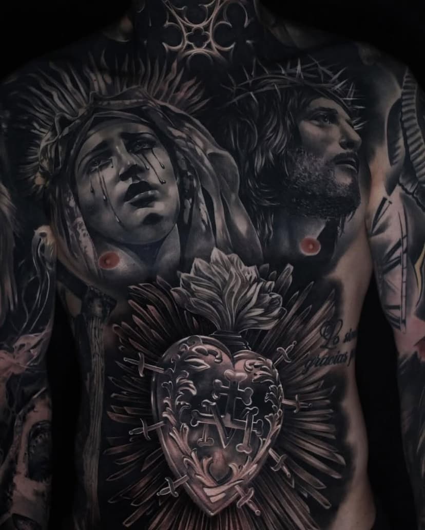 Tatouage de Rock'n'roll tattoo