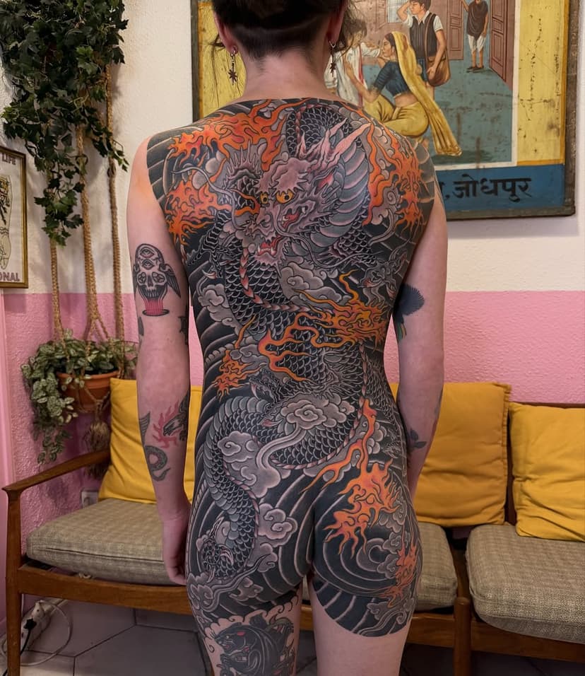 Tatouage de Romain Tattooing - atelier privé de tatouage