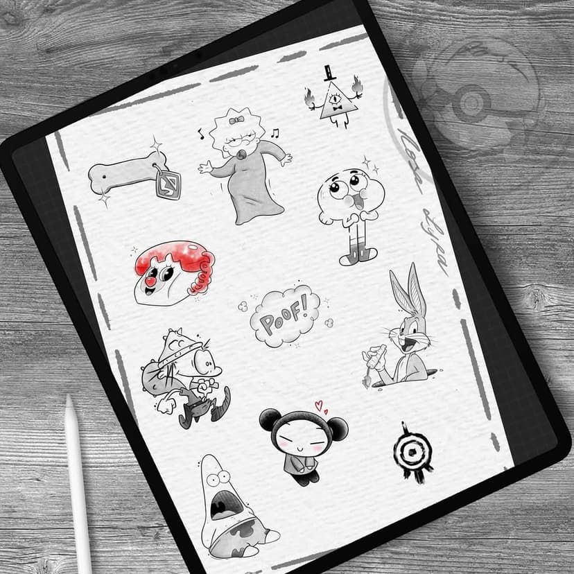 Tatouage de Rosa Lyra Tattoo