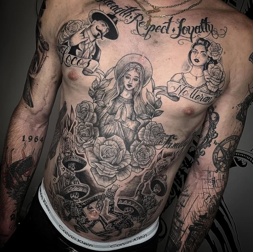 Tatouage de The Mad Place