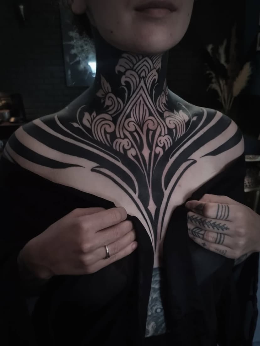 Tatouage de Salon Sunrise