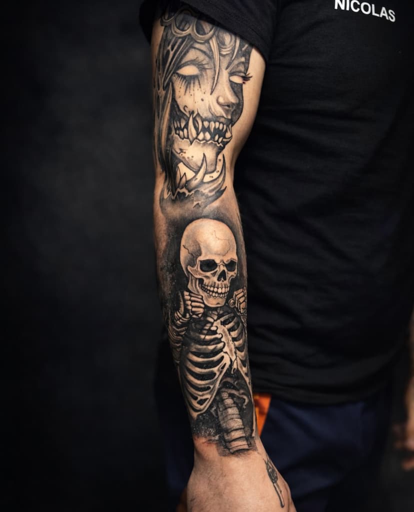 Tatouage de Salon Vincent Dck