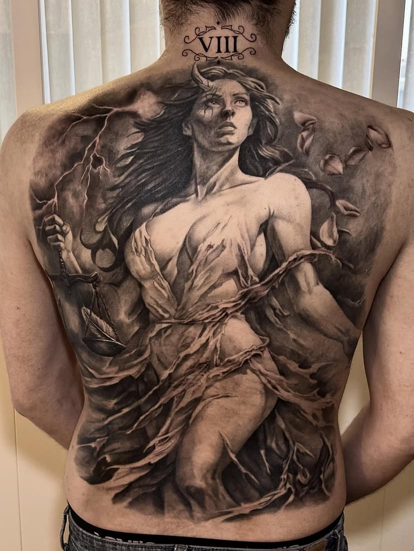 Tatouage de Sang D'encre