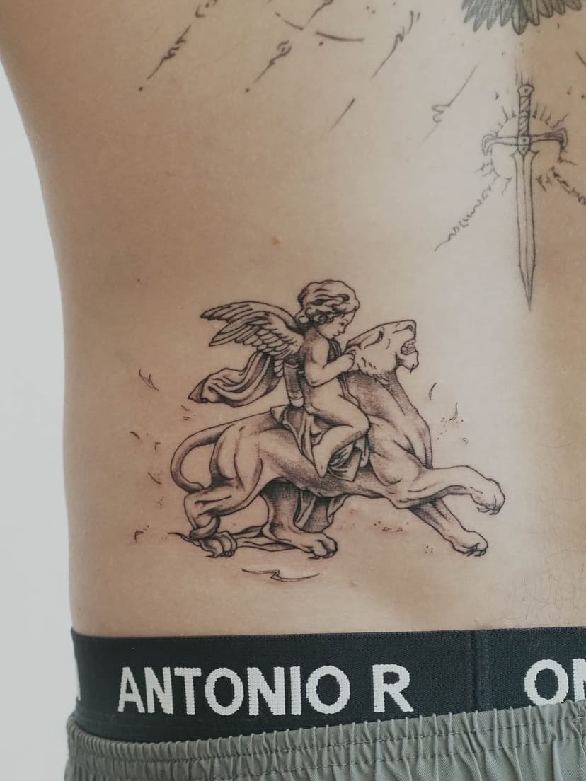 Tatouage de Sang d'encre tattoo studio