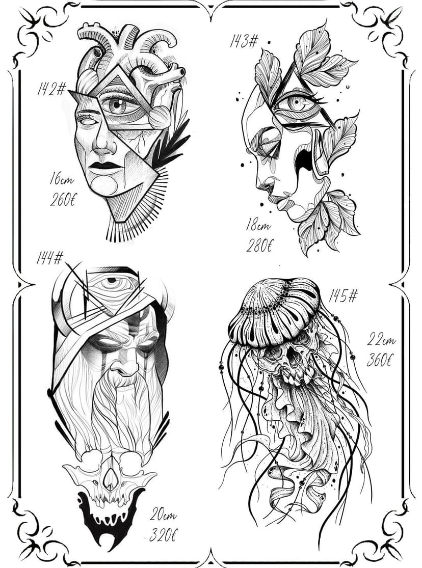 Tatouage de SBMK L'Empreinte Tattoo Shop