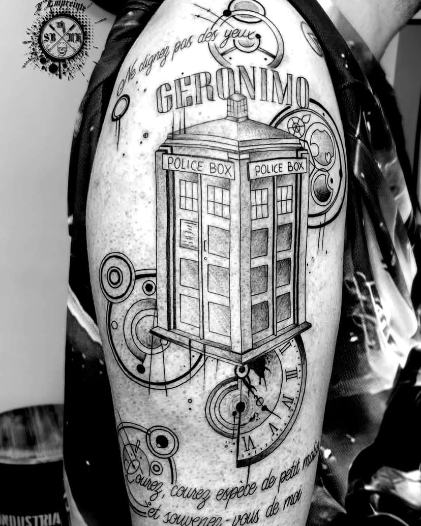 Tatouage de SBMK L'Empreinte Tattoo Shop