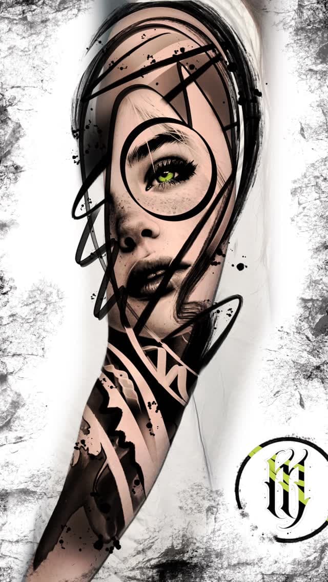 Tatouage de Shade ink tattoo shop