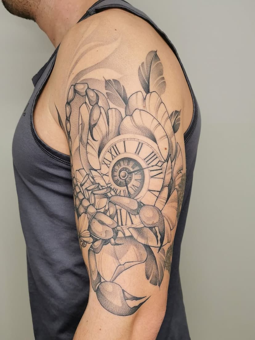 Tatouage de Shade ink tattoo shop