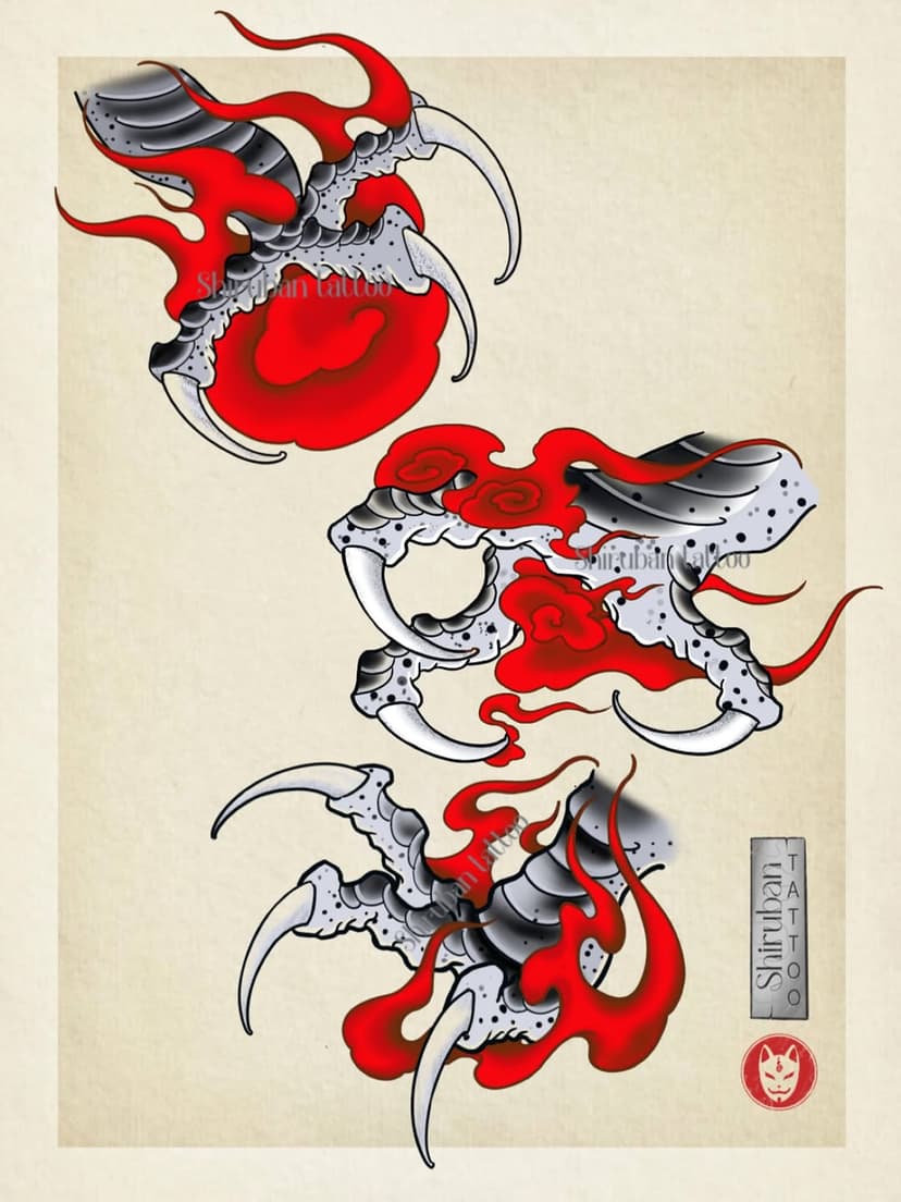 Tatouage de shiruban tattoo