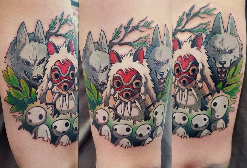 Tatouage de Silena - salon de tatouage