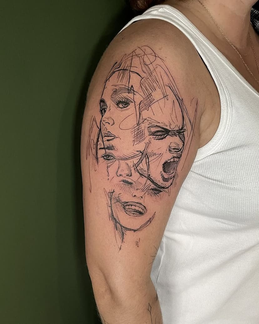 Tatouage de SKAMS Tatouage