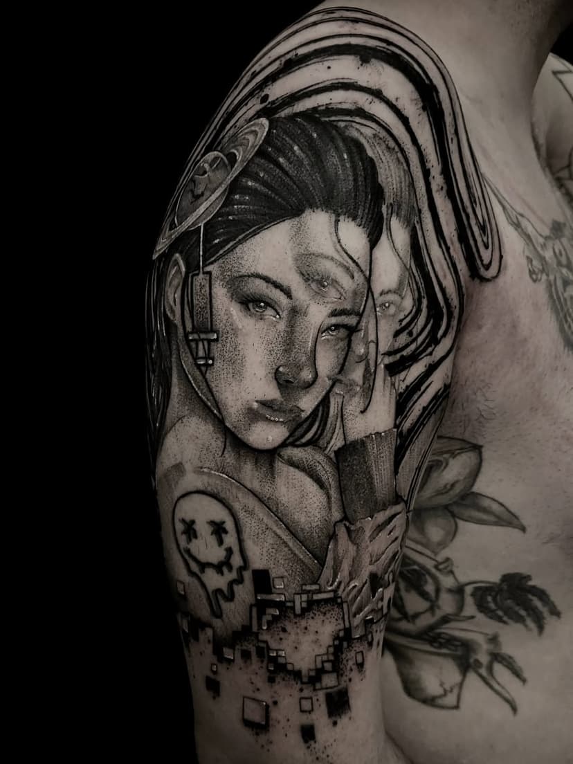 Tatouage de Spectrum Ink