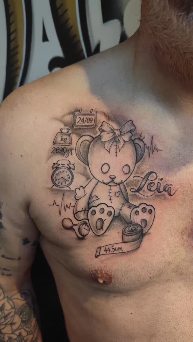 Tatouage de Spika studio tattoo