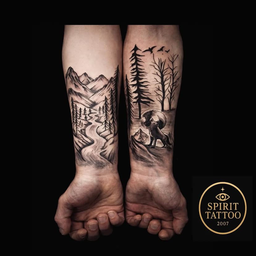 Tatouage de Spirit tattoo