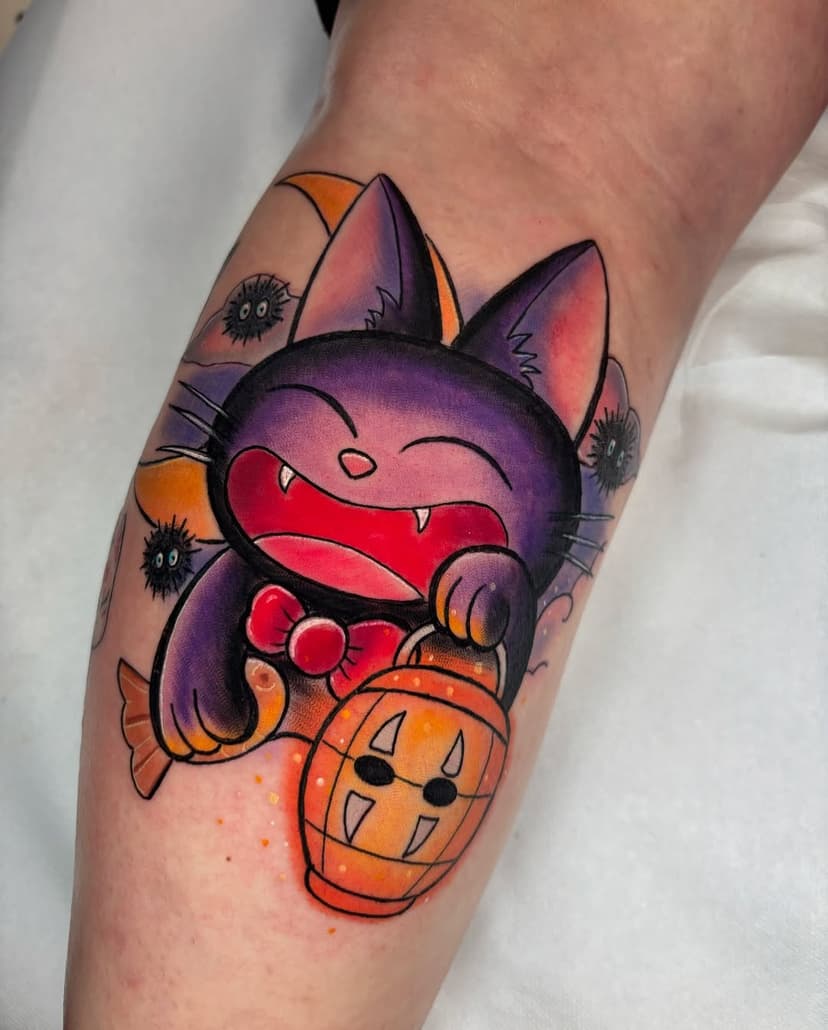 Tatouage de Sunny Meow Tattoo