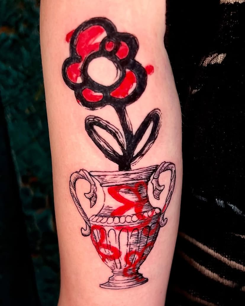 Tatouage de Sylvain Lacogne