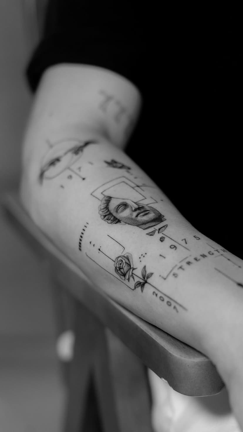 Tatouage de Tabouret tattoo Nice