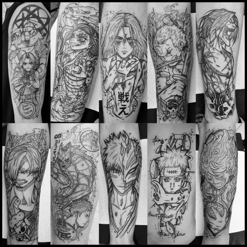 Tatouage de Tamanoir tattoo