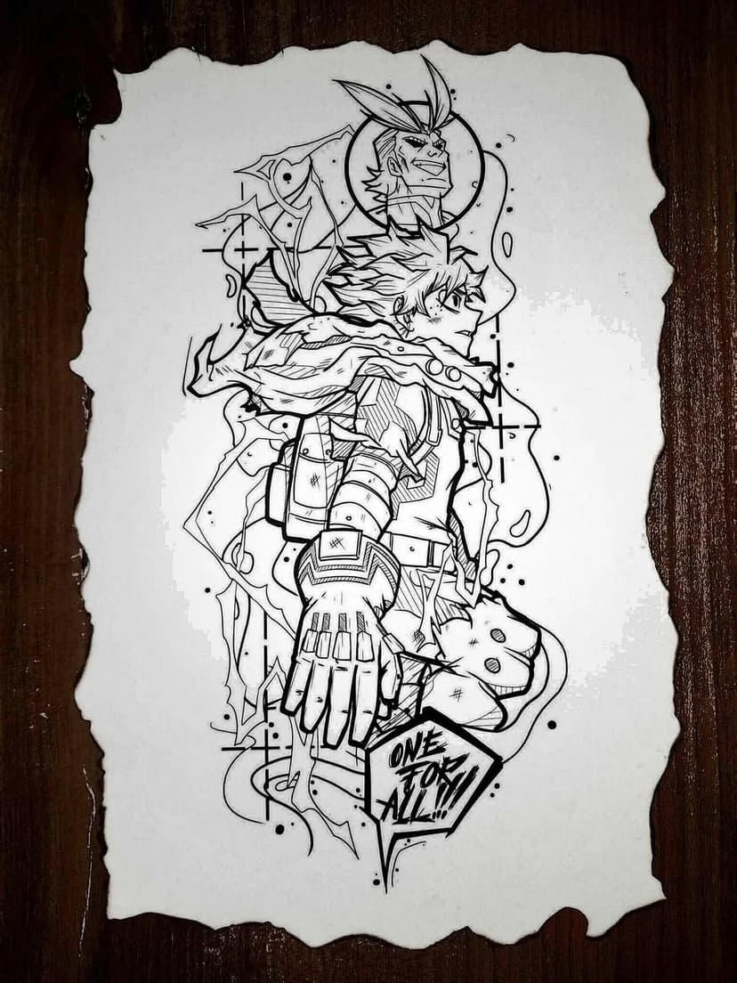 Tatouage de Tamanoir tattoo