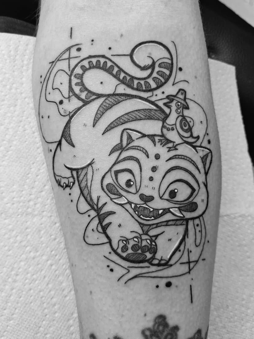 Tatouage de Tamanoir tattoo