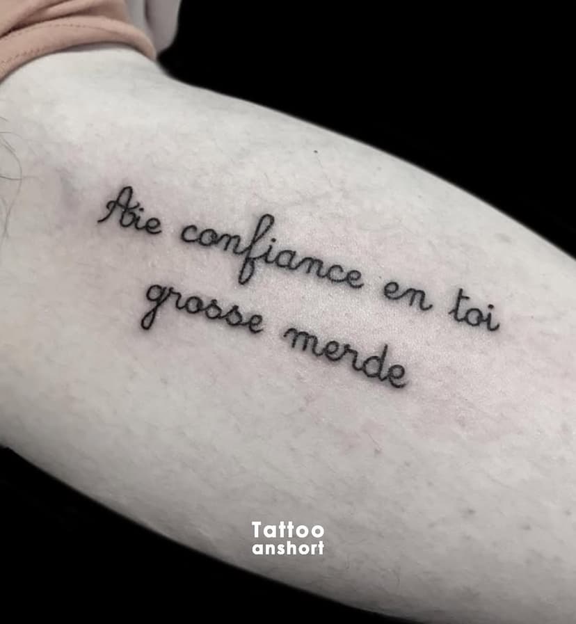 Tatouage de Tattoo Anshort