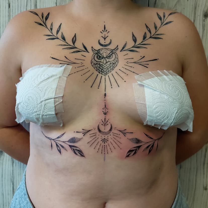 Tatouage de Tattoo art indélébile