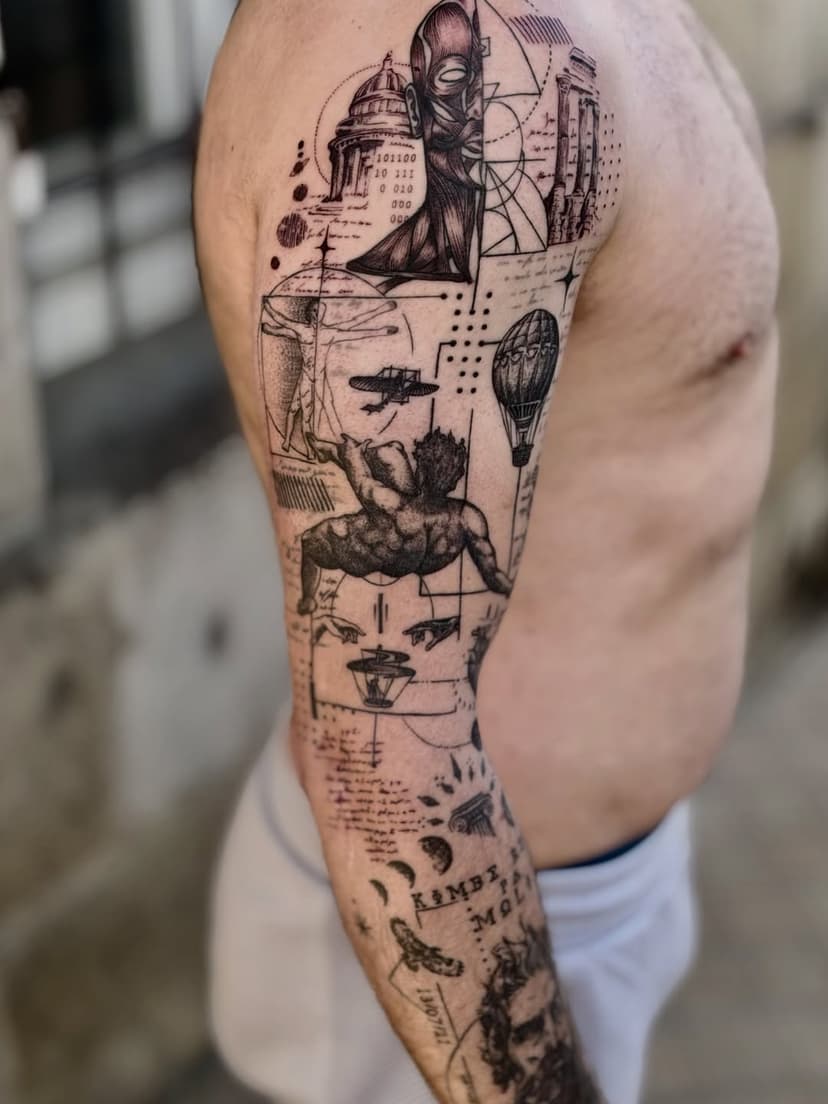 Tatouage de Benjamin Twentytwo