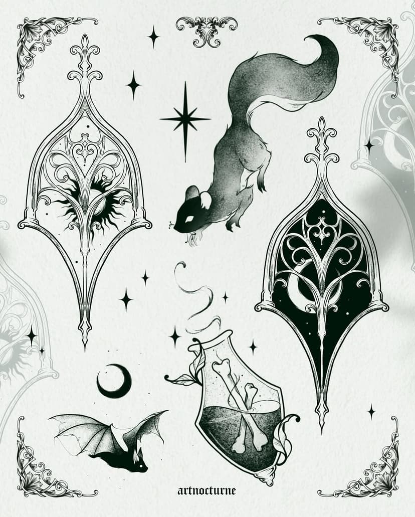 Tatouage de Tattoo studio Artnocturne