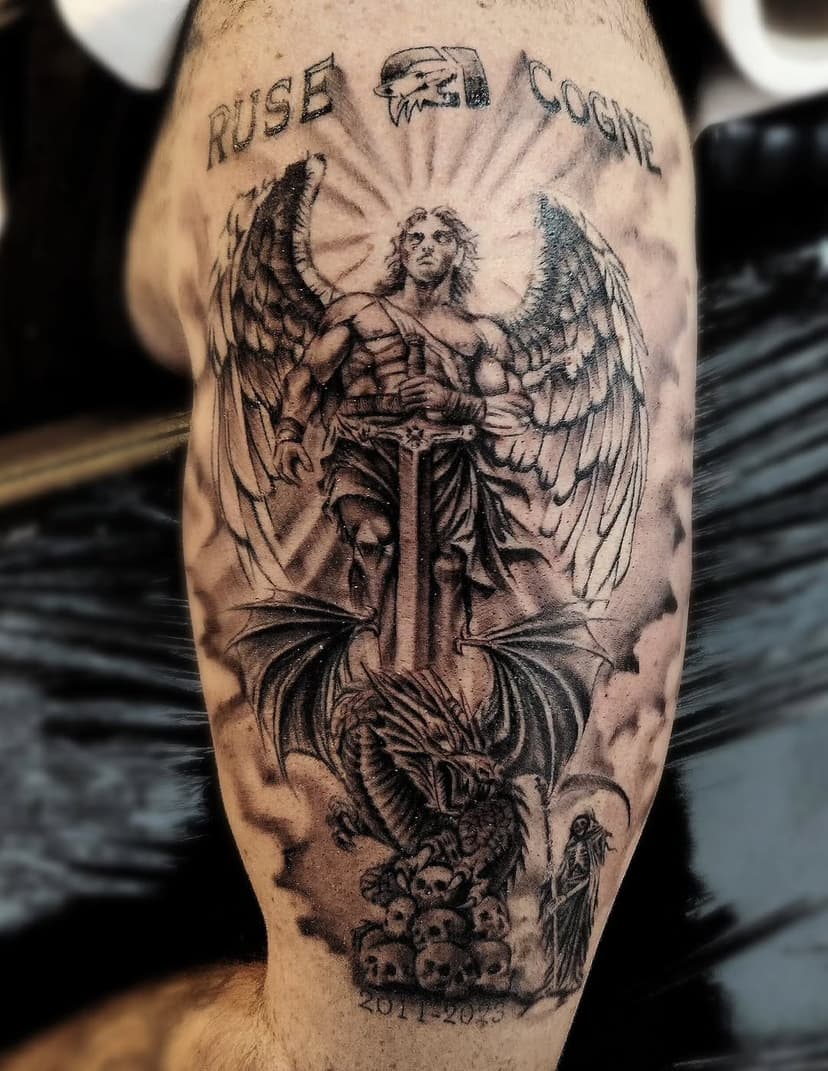 Tatouage de Tattoo Studio Le 46