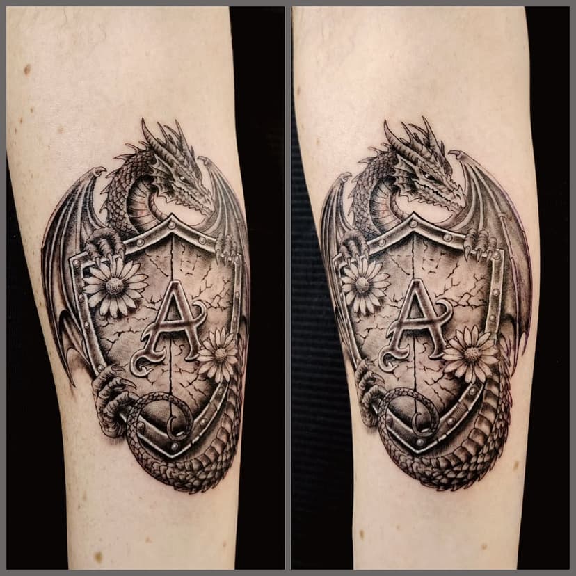 Tatouage de Tattoo Studio Le 46