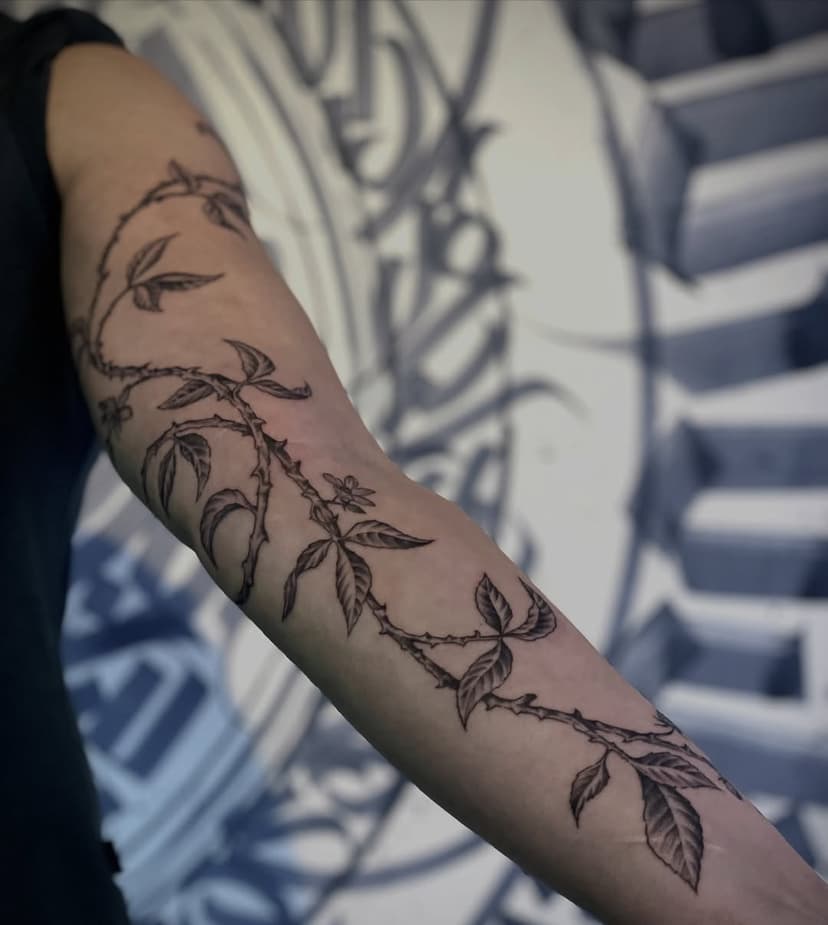 Tatouage de Florian menoud tatouage