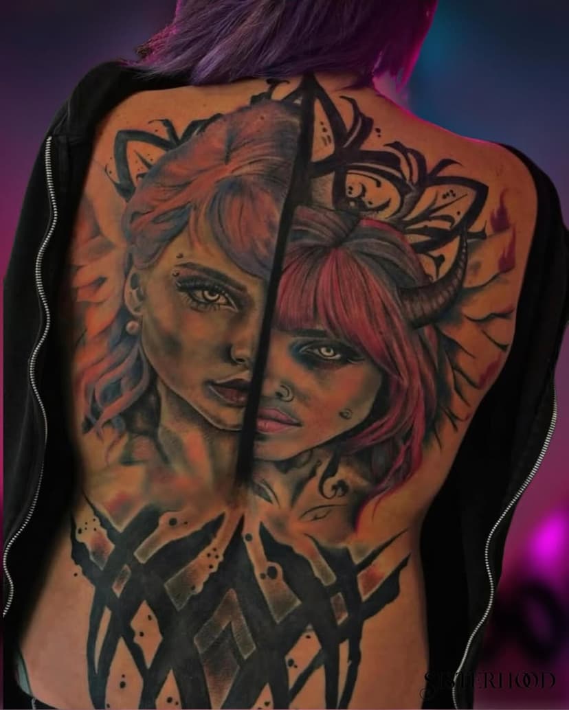 Tatouage de TattooShopLens (SisterHood & BigSiger)