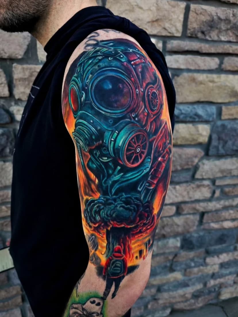 Tatouage de Tattoostudio By mick