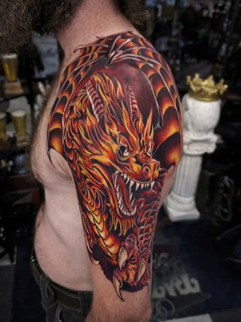 Tatouage de Tattoostudio By mick