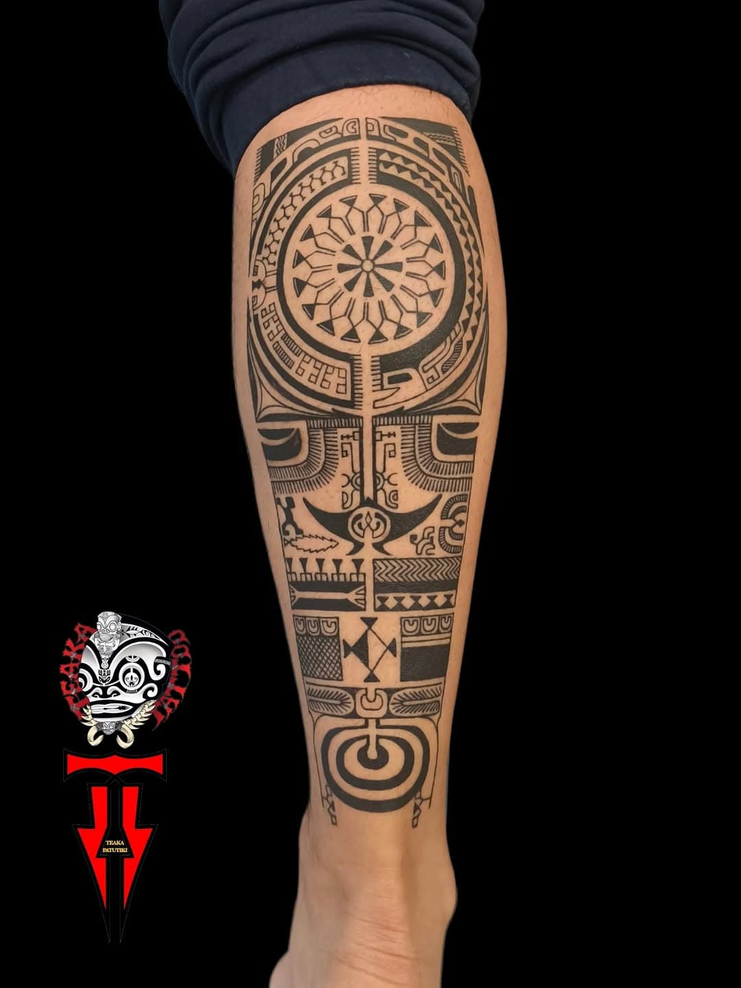 Tatouage par Teaka Patutiki