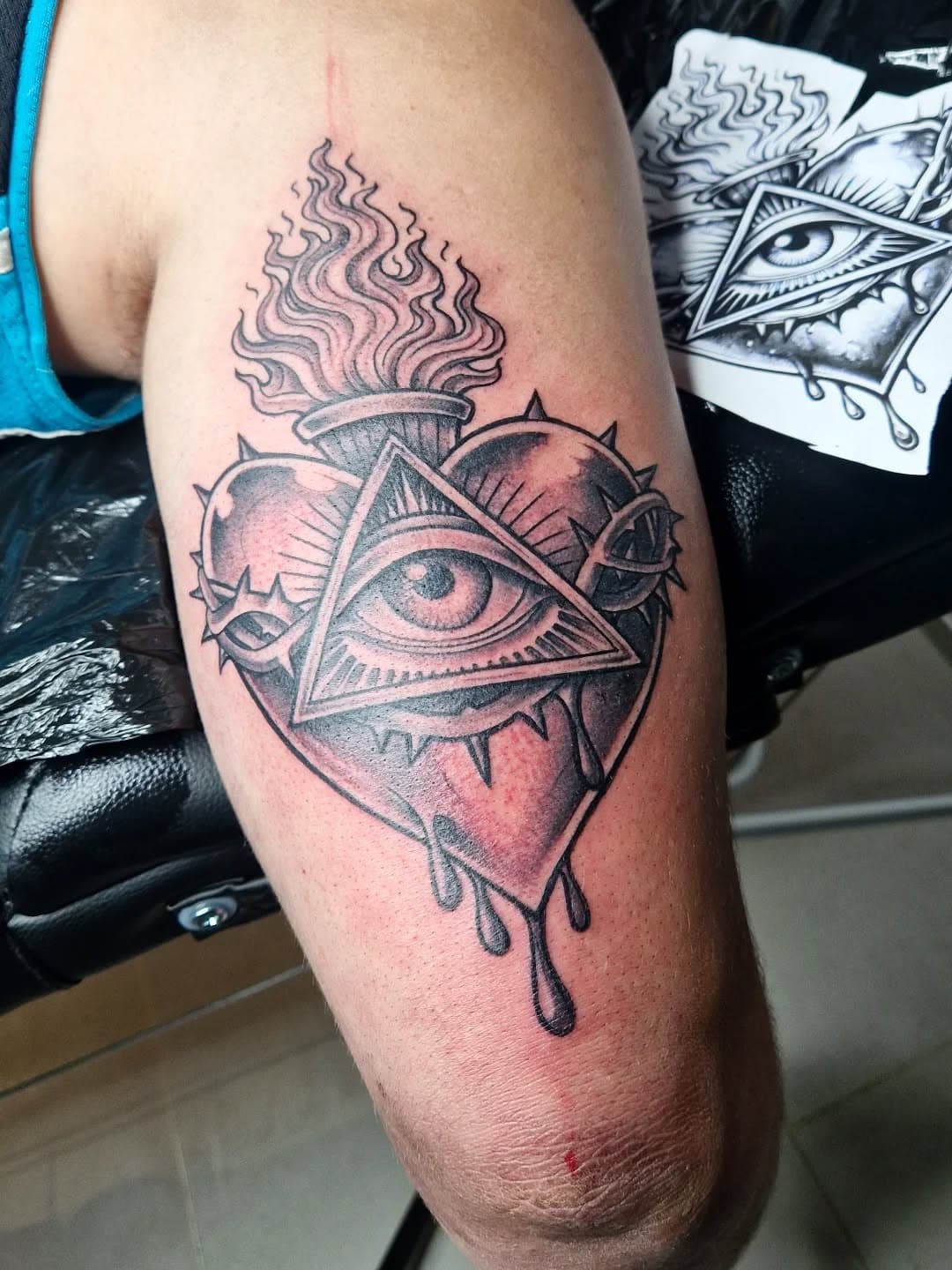 Tatouage par Tibo Maniactattoo