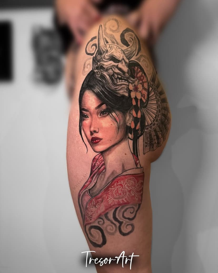 Tatouage de TresorArt Tattoo (Studio Privé)