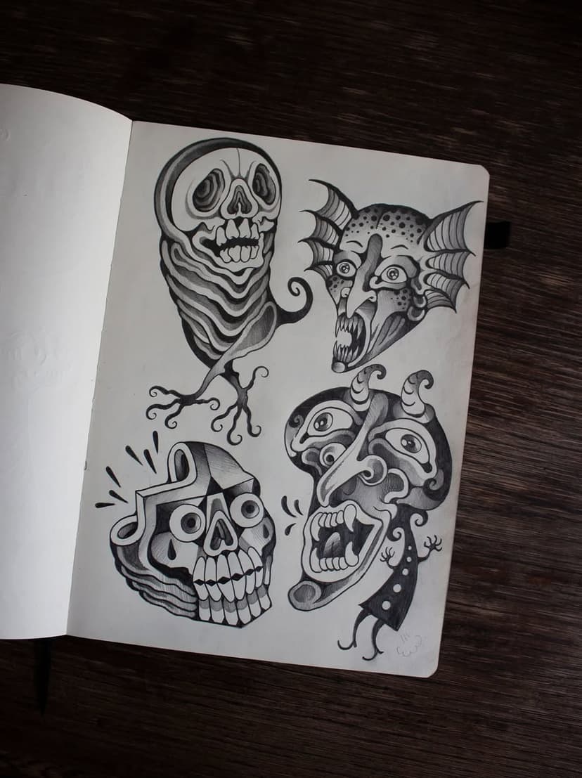 Tatouage de Les petites mains tattoo shop