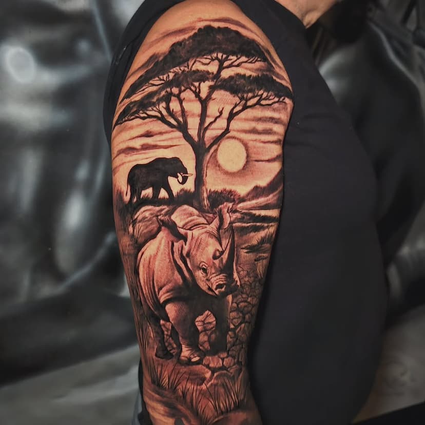 Tatouage de Unik Tattoo Shop