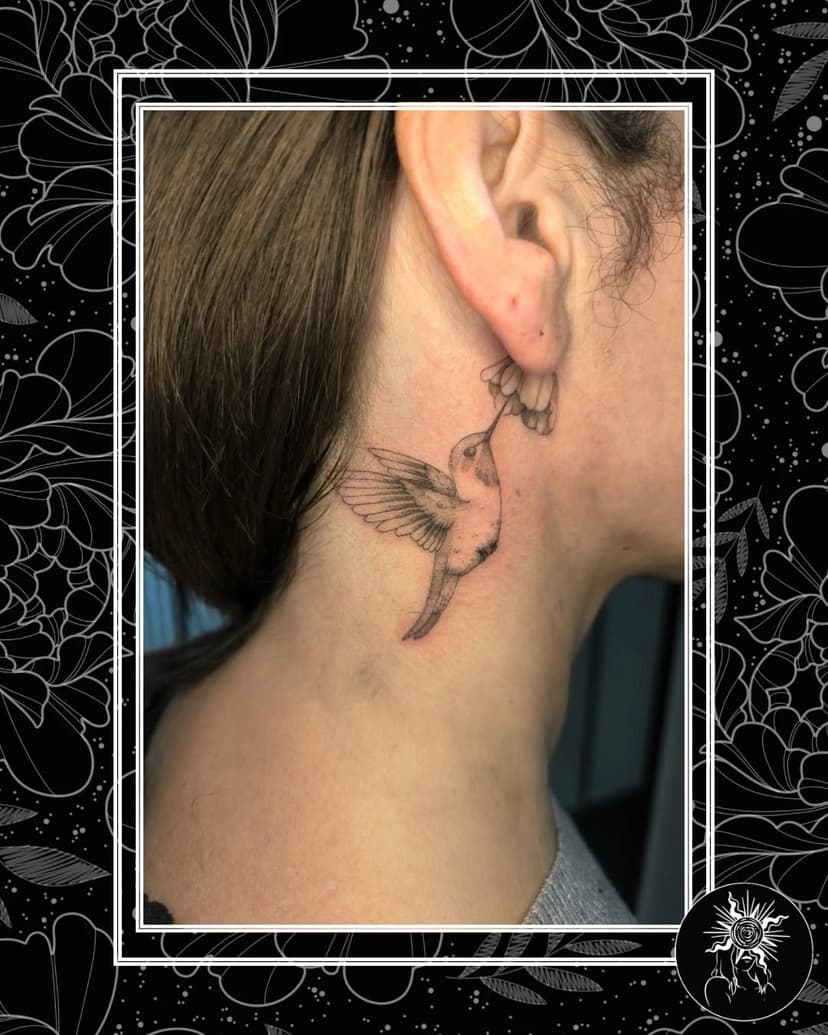 Tatouage de Vassilissa & Soleil Noir