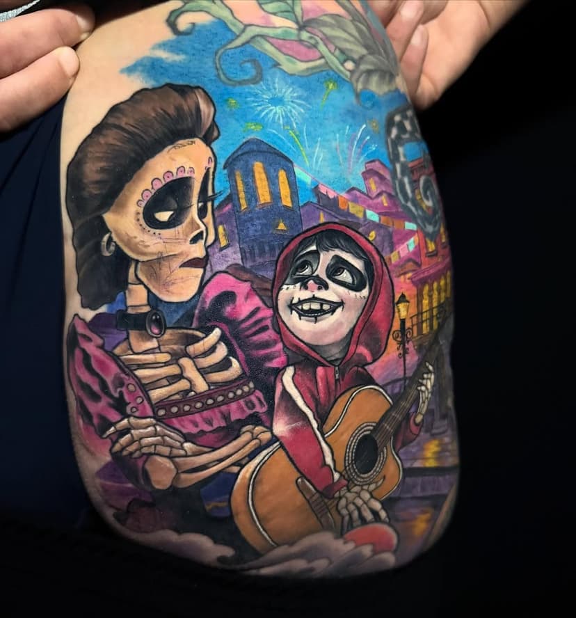 Tatouage de Vergoni Brice