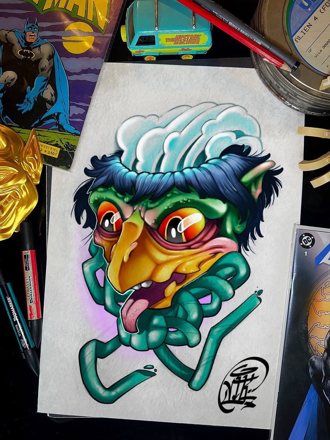 Tatouage par Vik.b | Tatoueur Newschool Grenoble