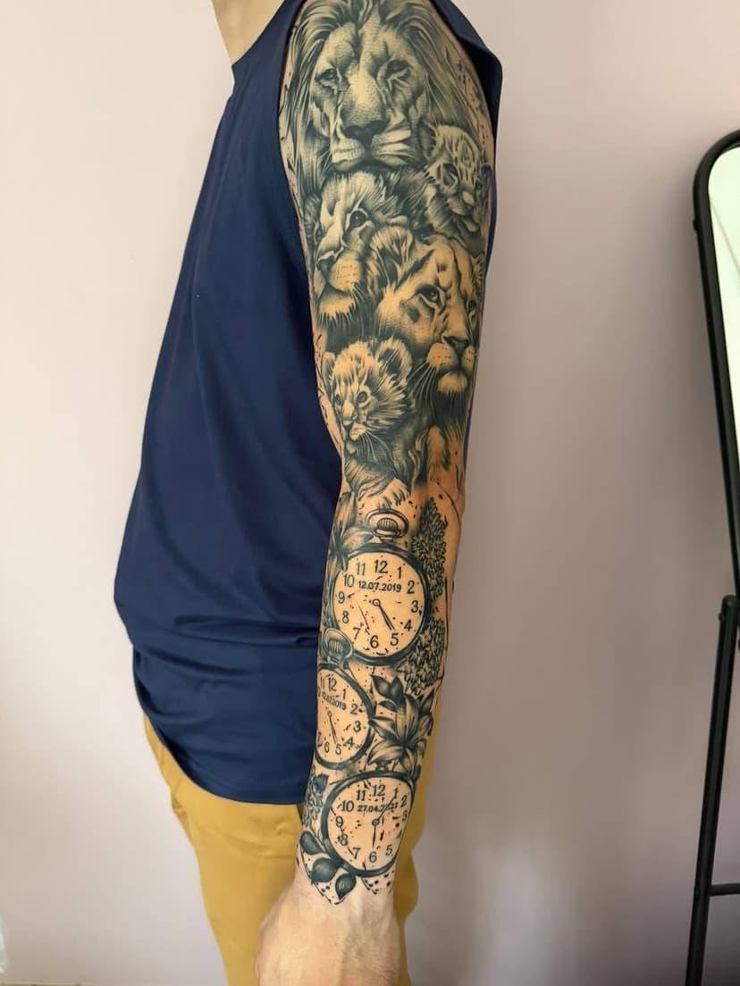 Tatouage de West coast tatoo shop