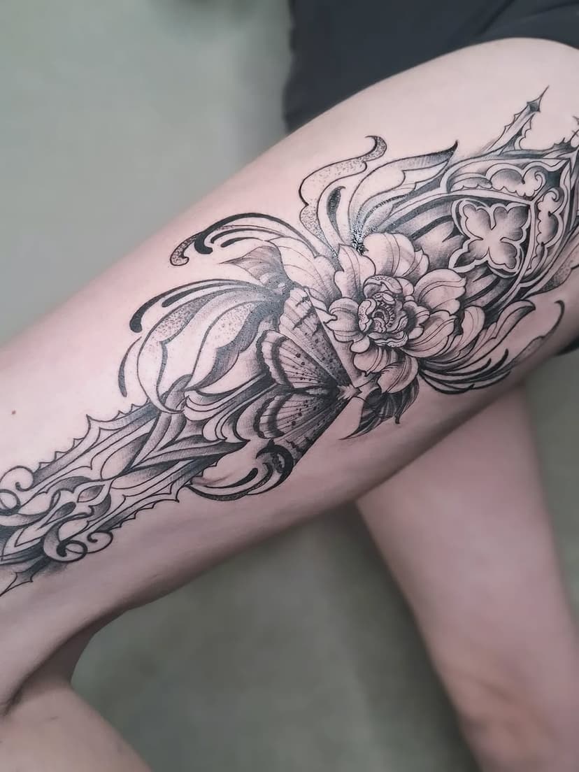 Tatouage de Whow art factory -W.A.F-