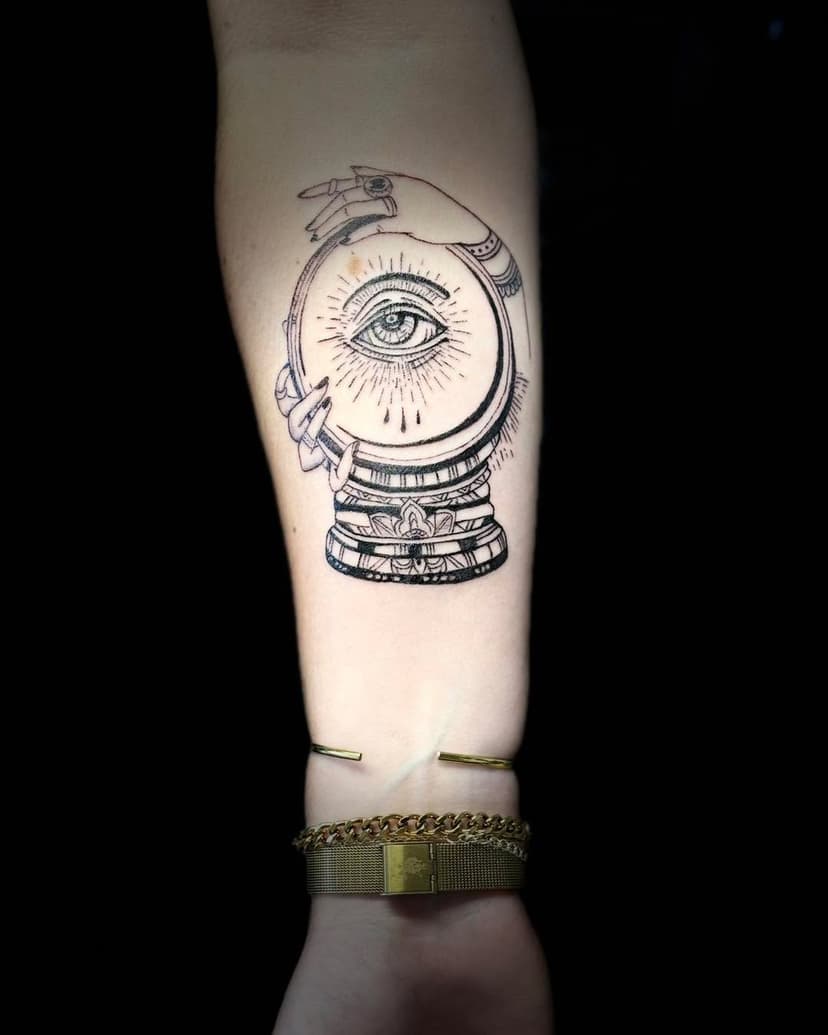 Tatouage de Woods raven tattoo