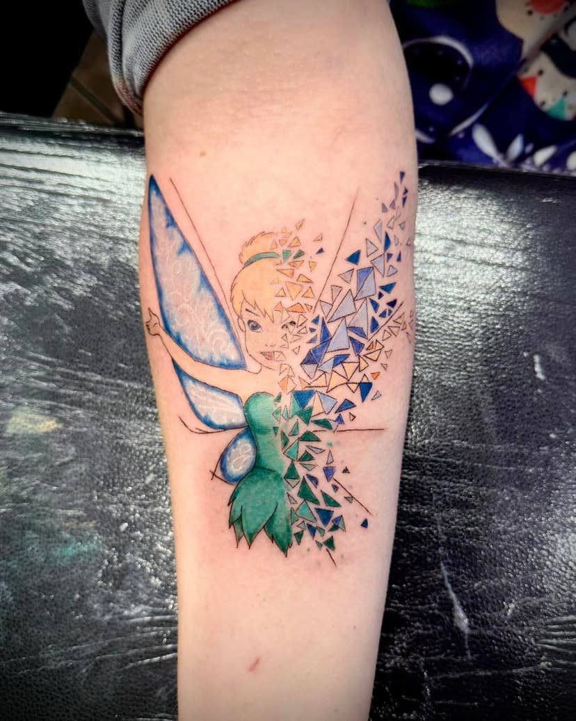 Tatouage de Woods raven tattoo