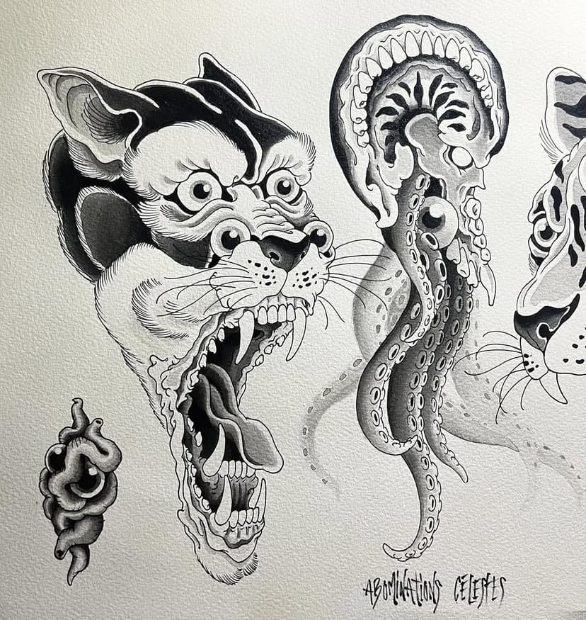 Tatouage de Vincent Michelot Tattoo