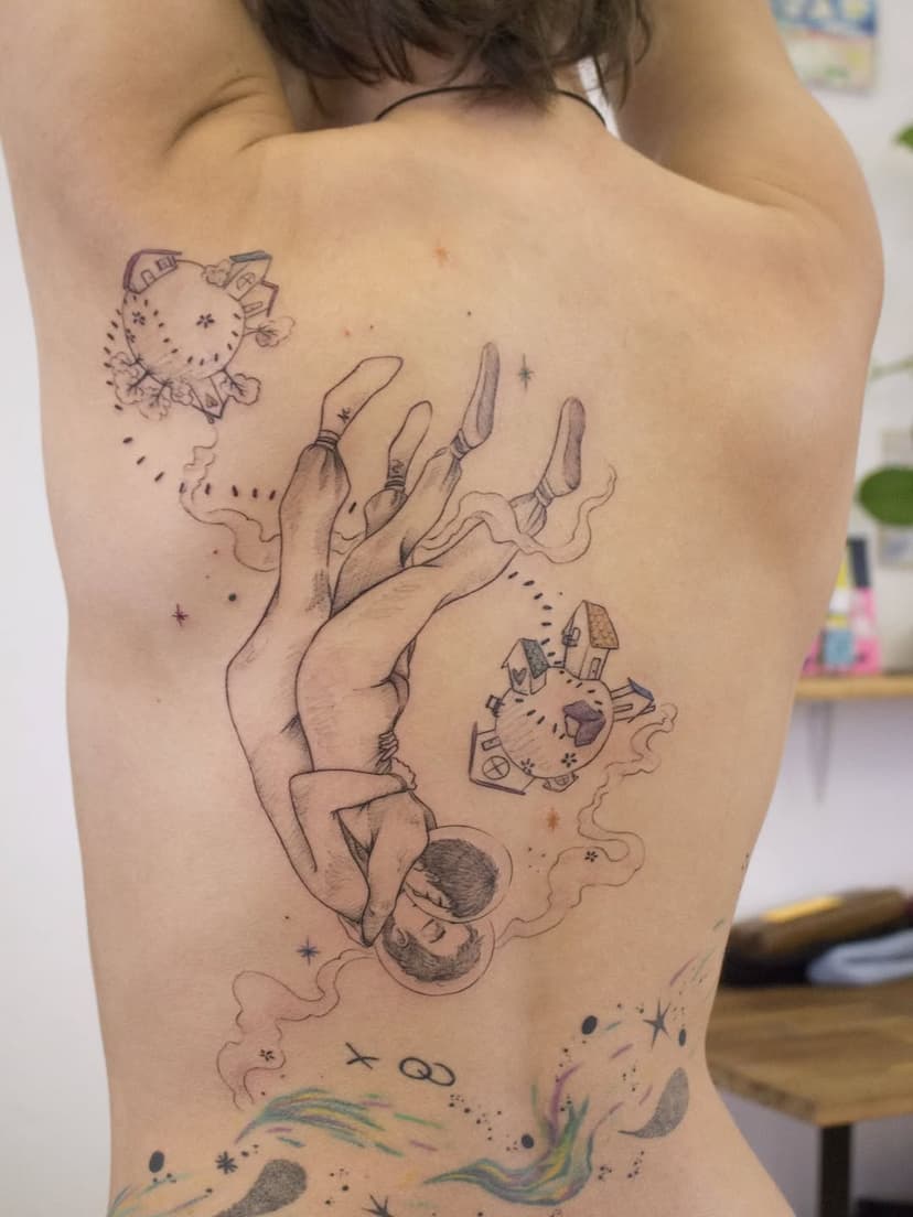 Tatouage de Poulby tattoo