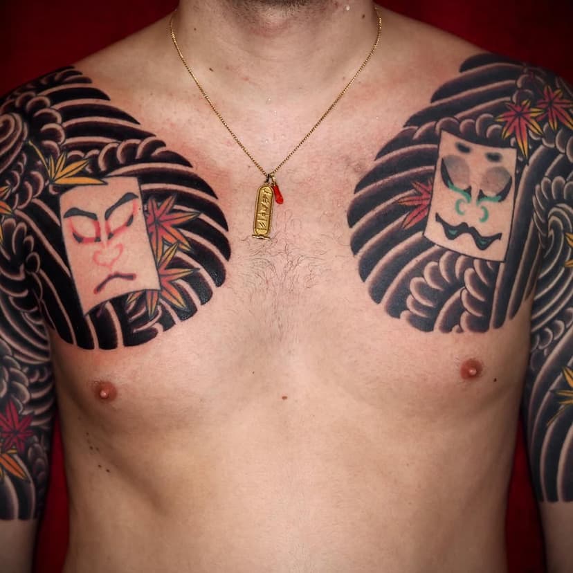 Tatouage de Kunen kai Tattoo by Darumanu ℛ